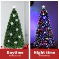 4 Feet LED Optic Artificial Christmas Tree with Snowflakes - Gallery View 19 of 37