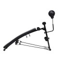 Adjustable Incline Curved Workout Fitness Sit Up Bench - Gallery View 8 of 15