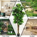 6-Feet Artificial Indoor-Outdoor Home Decorative Planter