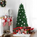 4 Feet LED Optic Artificial Christmas Tree with Snowflakes - Gallery View 18 of 37