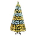 5/6 Feet Pre-Lit Fiber Double-Color Lights Optic Christmas Tree - Gallery View 8 of 22