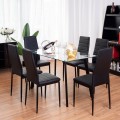 Set of 6 High Back Dining Chairs - Gallery View 1 of 9