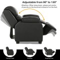 Kids Deluxe Headrest Recliner Sofa Chair with Storage Arms - Gallery View 19 of 31
