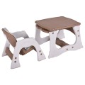 3-in-1 Convertible Play Table Seat Baby High Chair