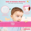 59 Inch Extra Long Folding Breathable Baby Children Toddlers Bed Rail Guard with Safety Strap - Gallery View 39 of 40