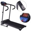 Electric Foldable Treadmill with LCD Display and Heart Rate Sensor