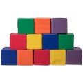 12 Pieces 8 Inch PU Foam Big Building Blocks for Kids