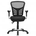 Ergonomic Mesh Office Chair with Adjustable Back Height and Armrests - Gallery View 21 of 24