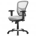 Ergonomic Mesh Office Chair with Adjustable Back Height and Armrests - Gallery View 3 of 24