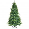 Pre-lit Artificial Hinged Christmas Tree with APP Controlled LED Lights - Gallery View 37 of 42
