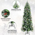 Snow Sprayed Christmas Tree for Holiday Festival Decoration - Gallery View 22 of 34