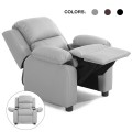 Kids Deluxe Headrest Recliner Sofa Chair with Storage Arms - Gallery View 30 of 31
