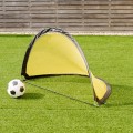 6 Feet/4 Feet Set of 2 Portable Pop-Up Soccer Goals Net
