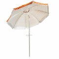 6.5 Feet Beach Umbrella with Sun Shade and Carry Bag without Weight Base - Gallery View 30 of 34