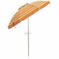 6.5 Feet Beach Umbrella with Sun Shade and Carry Bag without Weight Base - Gallery View 31 of 34
