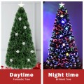 4 Feet LED Optic Artificial Christmas Tree with Snowflakes - Gallery View 29 of 37