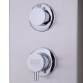 47 Inch Stainless Shower Panel with Massage Jets Hand Shower 