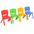 Kids Colorful Plastic Table and 4 Chairs Set - Gallery View 13 of 13