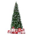 5 / 6 / 7.5 Feet Artificial Pencil Christmas Tree with Pine Cones - Gallery View 7 of 28