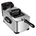 3.2 Quart Electric Stainless Steel Deep Fryer with Timer - Gallery View 1 of 11
