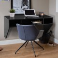 Wall Mounted Floating Computer Table Desk with Storage Shelve - Gallery View 7 of 22