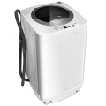 Portable 7.7 lbs Automatic Laundry Washing Machine with Drain Pump - Gallery View 8 of 12