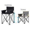 Portable 38 Inch Oversized High Camping Fishing Folding Chair - Gallery View 5 of 12