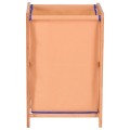 Bamboo Frame Durable Clothes Storage Laundry Hamper - Gallery View 5 of 12