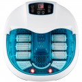 Foot Spa Tub with Bubbles and Electric Massage Rollers for Home Use - Gallery View 13 of 21