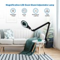 LED Magnifying Glass Desk Lamp with Swivel Arm - Gallery View 3 of 8