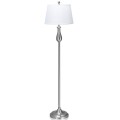 3 Pieces Brushed Nickel Lamp Set - Gallery View 5 of 22