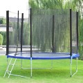 10 Feet Combo Bounce Jump Safety Trampoline with Spring Pad Ladder