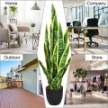 35.5 Inch Indoor-Outdoor Decoration Fake Artificial Snake Plant - Gallery View 8 of 9