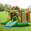 Kids Inflatable Jungle Bounce House Castle including Bag Without Blower - Gallery View 6 of 12