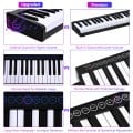 88 Key Digital Piano MIDI Keyboard with Pedal & Bag
