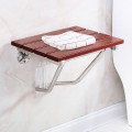Wall Mount Folding Bath Seat Shower Bench - Gallery View 6 of 13