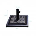 17.5 Inch Heavy Duty Square Umbrella Base Stand of 30 lbs for Outdoor - Gallery View 4 of 9