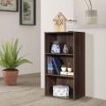 3 Open Shelf Bookcase Modern Storage Display Cabinet - Gallery View 16 of 32