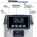 48 lbs Stainless Self-Clean Ice Maker with LCD Display - Gallery View 12 of 13