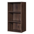 3 Open Shelf Bookcase Modern Storage Display Cabinet - Gallery View 18 of 32