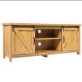 TV Stand Media Center Console Cabinet with Sliding Barn Door for TVs Up to 65 Inch - Gallery View 32 of 47