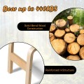 Yoga Headstand Wood Stool with PVC Pads