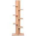 7-Tier Wooden Bookshelf with 8 Open Well-Arranged Shelves - Gallery View 12 of 60