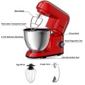 4.3 Qt 550 W Tilt-Head Stainless Steel Bowl Electric Food Stand Mixer - Gallery View 17 of 18