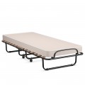 Made in Italy 2.5 Inch Portable Folding Bed with Memory Foam Mattress - Gallery View 9 of 25