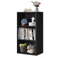3 Open Shelf Bookcase Modern Storage Display Cabinet - Gallery View 27 of 32