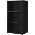 3 Open Shelf Bookcase Modern Storage Display Cabinet - Gallery View 23 of 32