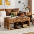 Wood Lift Top Coffee Table with Storage Lower Shelf - Gallery View 17 of 30