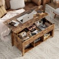 Wood Lift Top Coffee Table with Storage Lower Shelf - Gallery View 18 of 30