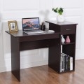 Compact Computer Desk with Drawer and CPU Stand - Gallery View 1 of 34